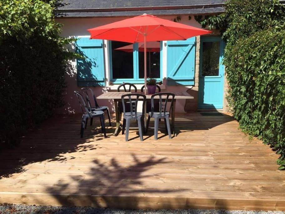 Meuble Sur L'Ile De Tascon A 300 M De La Plage Saint-Armel Exterior photo